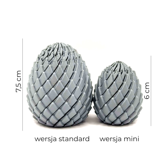 MONOLITH – Smocze Jajo Fidget 3D 7,5cm