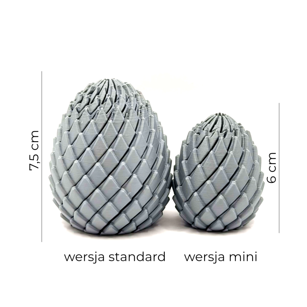 MONOLITH – Smocze Jajo Fidget 3D 7,5cm