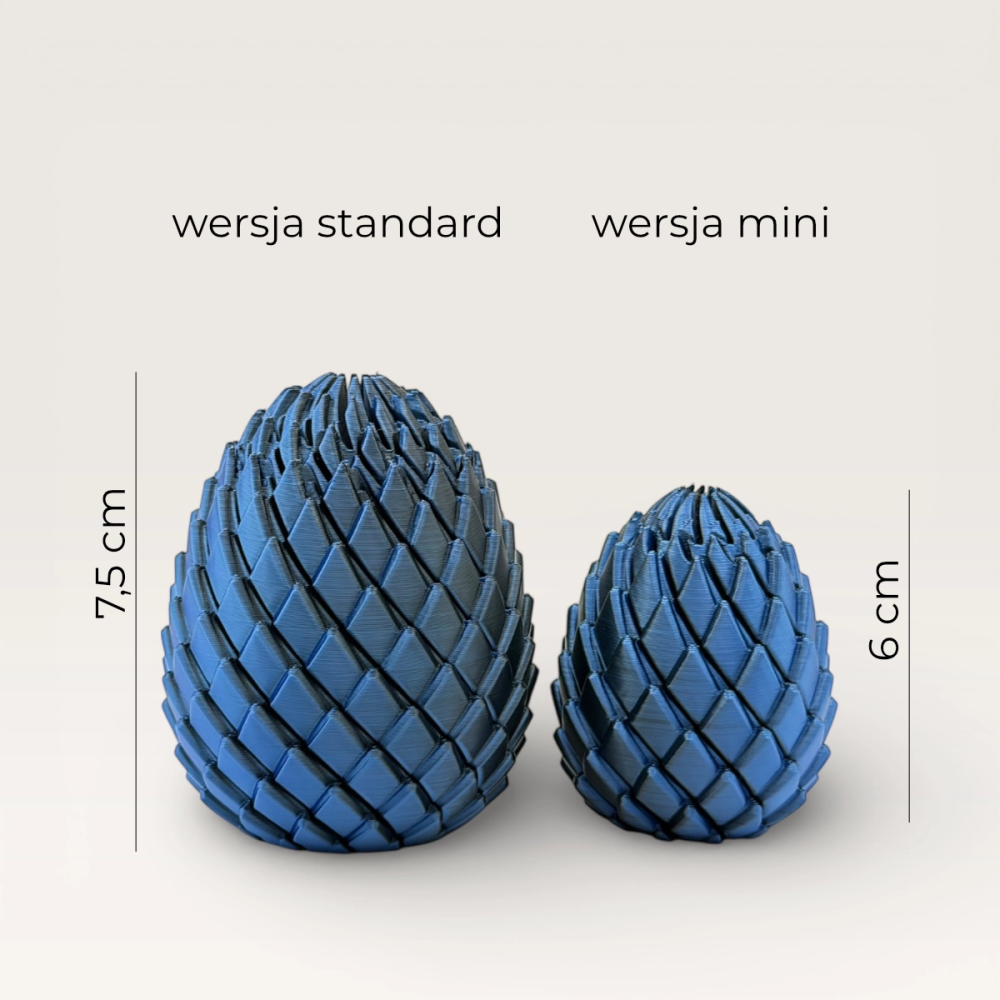 DRACO – Smocze Jajo Fidget 3D 7,5cm