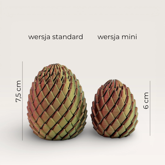 PRISMA mini – Smocze Jajo Fidget 3D 6cm