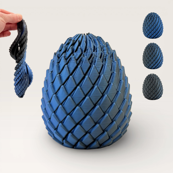 DRACO – Smocze Jajo Fidget 3D 7,5cm