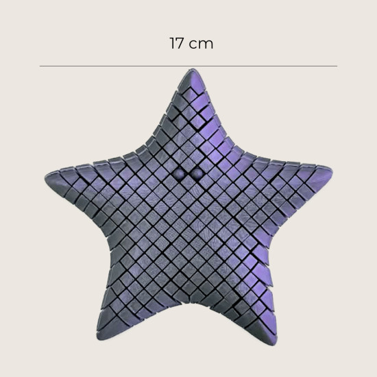NEBULA – Rozgwiazda - Starfish 3D 17cm