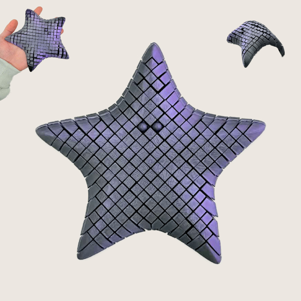 NEBULA – Rozgwiazda - Starfish 3D 17cm