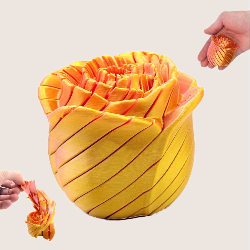 AURORA – Róża - Fidget 3D 6 cm