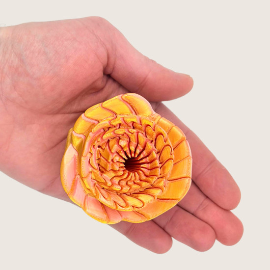 AURORA – Róża - Fidget 3D 6 cm