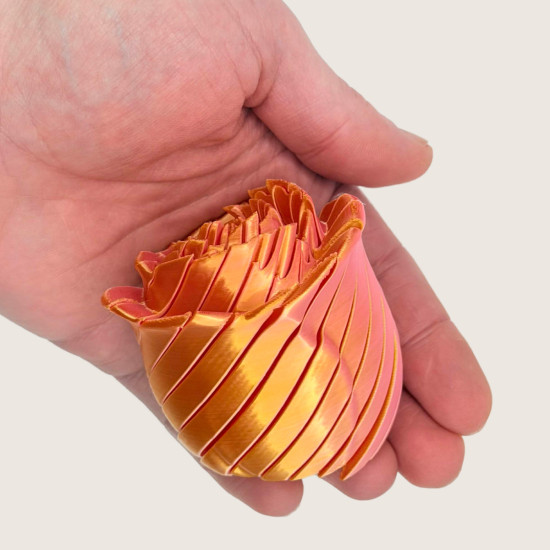 AURORA – Róża - Fidget 3D 6 cm