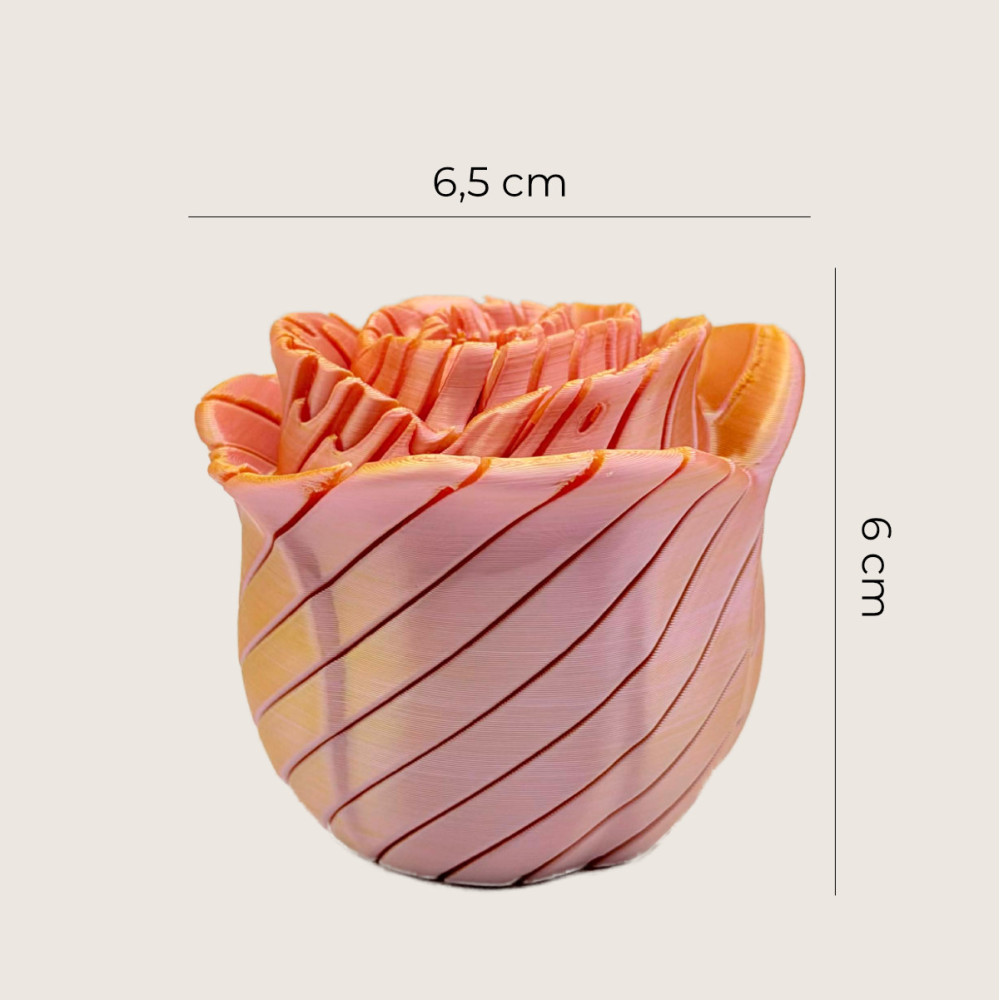 AURORA – Róża - Fidget 3D 6 cm