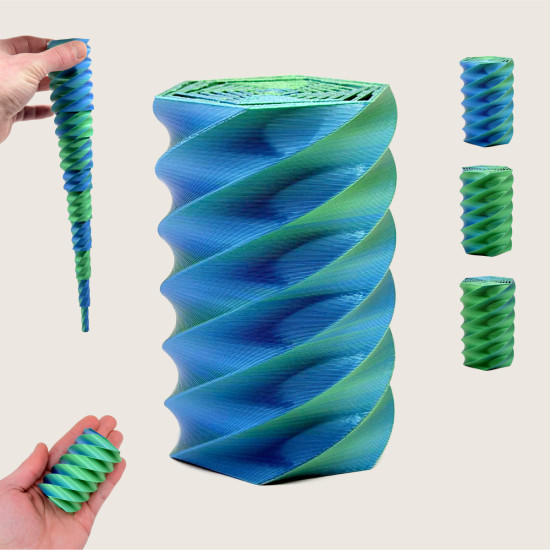 HELIXA – Tunel - Fidget 3D 7 cm