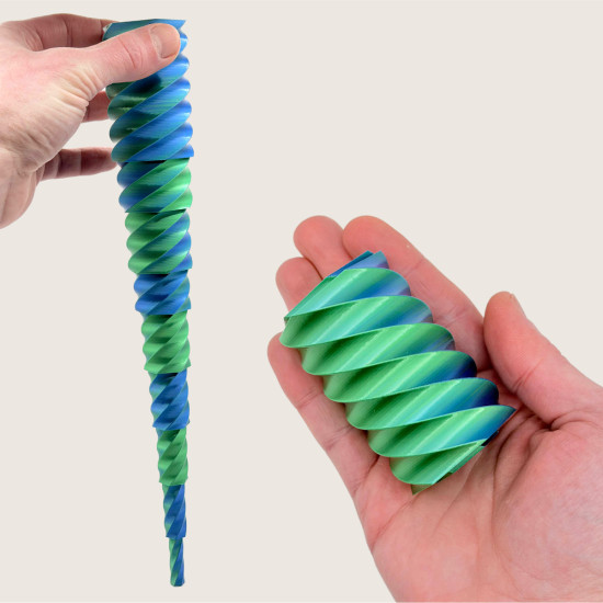 HELIXA – Tunel - Fidget 3D 7 cm