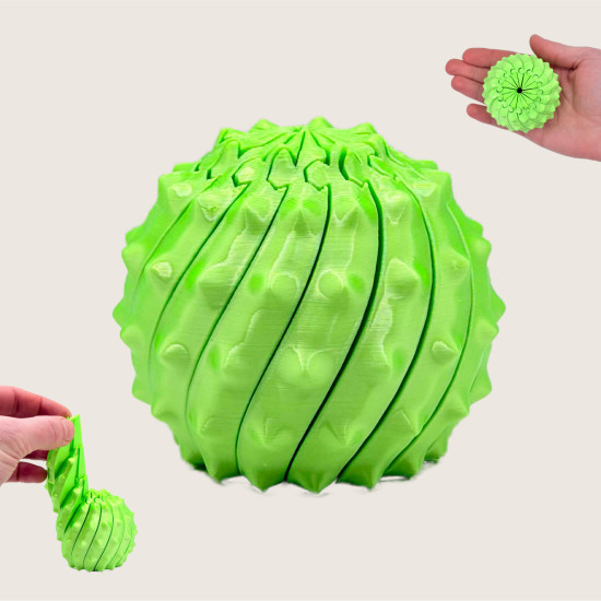 CACTUS – Kula - Fidget 3D 6,5 cm