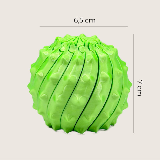 CACTUS – Kula - Fidget 3D 6,5 cm