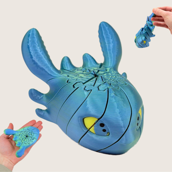 DRACORIS – Smok - Fidget 3D 12 cm