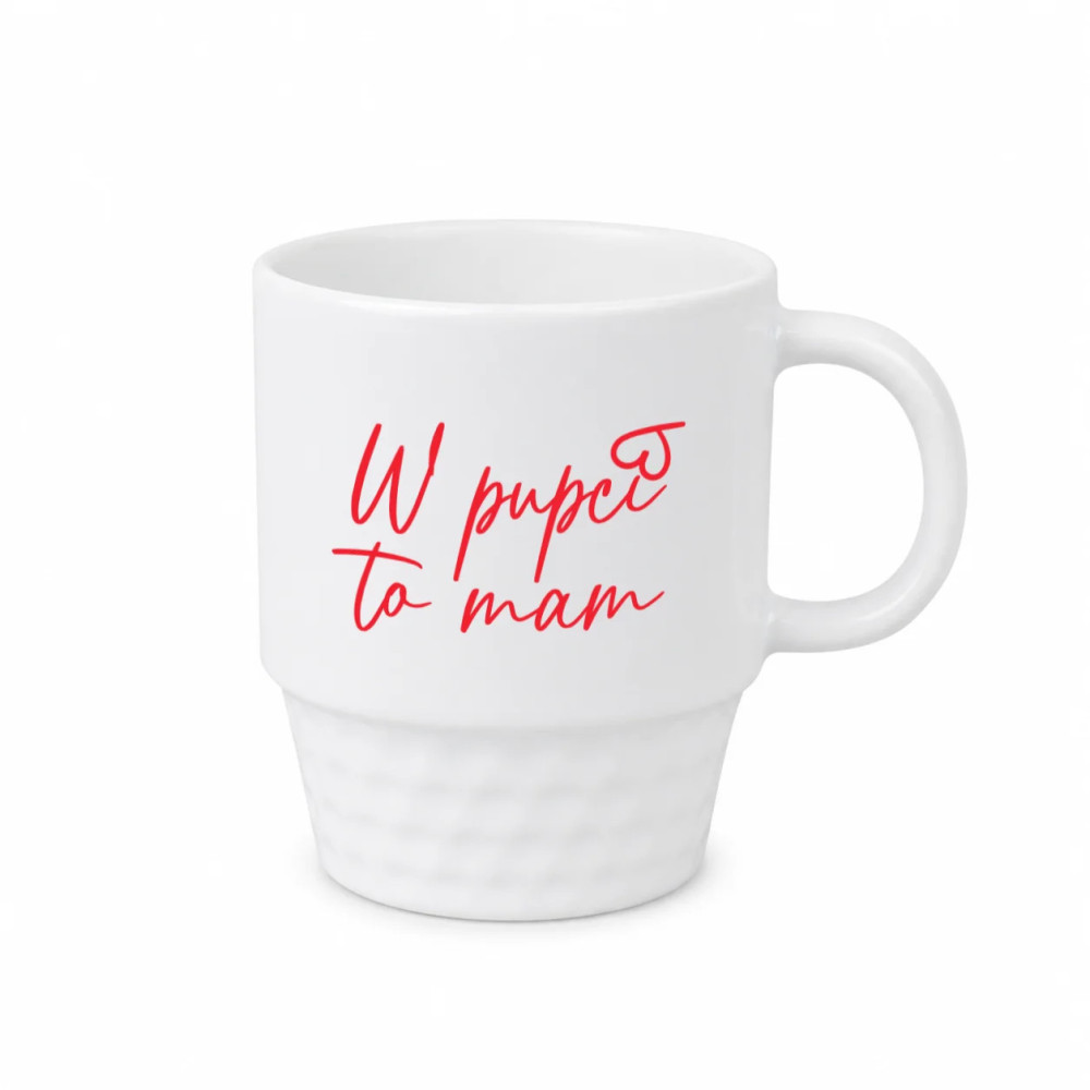 W pupci to mam 330ml - różne kolory nadruku